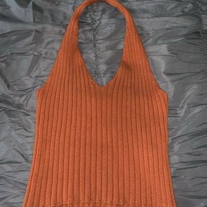 Forever 21 cropped halter top